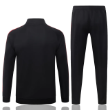 26-27 Man Utd Black Kids Jacket Tracksuit #E26065(童装)