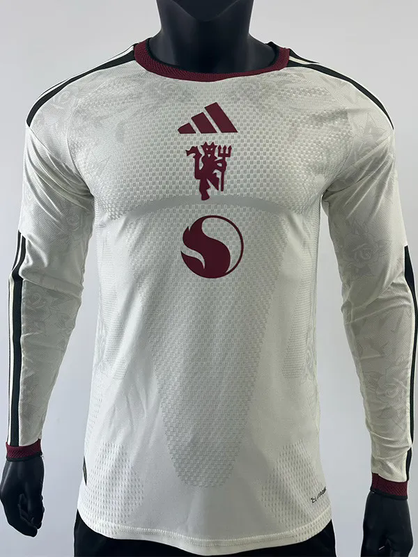 26-27 Man Utd Third Home Long Sleeve Player Version Soccer Jersey (长袖球员)
