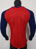 2026-27 Spain Home Long Sleeve Player Version Soccer Jersey (长袖球员)