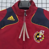 2007 Spain Red Retro Windbreaker