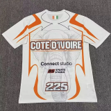 26-27 Ivory Coast White 225 Special Edition Training shirts