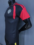 26-27 Man Utd Black Player Version Training shirts (半拉链)