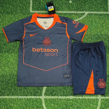 25-26 INT Third Kids Soccer Jersey (左袖/背下广告)
