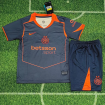 25-26 INT Third Kids Soccer Jersey (左袖/背下广告)