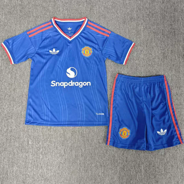 26-27 Man Utd Away Kids Soccer Jersey