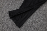 26-27 LIV Black Half Pull Tracksuit #B26081(半拉链)