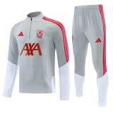 26-27 LIV Gray Half Pull Tracksuit (半拉链)