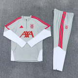 26-27 LIV Gray Half Pull Tracksuit (半拉链)
