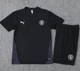 25-26 Man City Black Training Short Suit #D25206