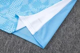 25-26 Man City Light blue Tank top and shorts suit #D25216