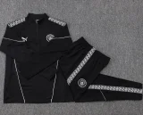 25-26 Man City Black Half Pull Tracksuit #B25154(半拉链)