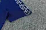 26-27 Man City Royal blue Short shirts and Long trousers Suit (圆领)