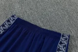 26-27 Man City Light blue Short shirts and Long trousers Suit (圆领)