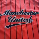 25-26 Man Utd Red Casual Edition Baseball Jersey