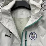 25-26 Man City Gray Outdoor Jackets #Y017冲锋衣