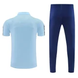 26-27 Man City Light blue Short shirts and Long trousers Suit