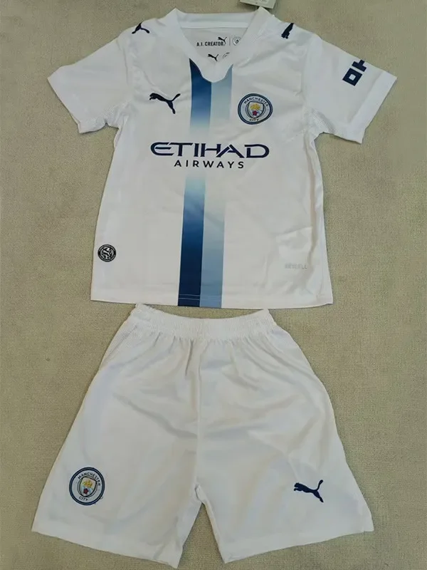 26-27 Man City Third Kids Soccer Jersey