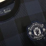 2013-2014 Man Utd Away Retro Soccer Jersey