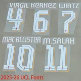 25-26 LIV Home 1:1 Fans Soccer Jersey