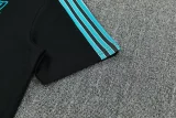 26-27 LIV Black Short shirts and Long trousers Suit (圆领)
