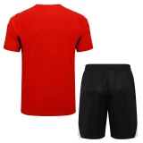 25-26 LIV Red Training Short Suit #D2538