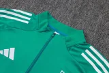25-26 LIV Green Half Pull Tracksuit #B25138(半拉链)
