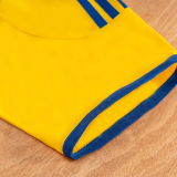 2002 Sweden Home Retro Soccer Jersey