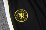 26-27 CHE Black Half Pull Tracksuit #B26066(半拉链)