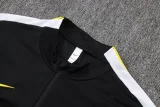 26-27 CHE Black Half Pull Tracksuit #B26066(半拉链)