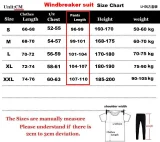 26-27 CHE Black Windbreaker Suit (Hoodie)(风衣套装)