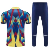26-27 ARS Yellow Short shirts and Long trousers Suit (圆领)