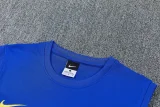 26-27 CHE Fancy blue Tank top and shorts suit