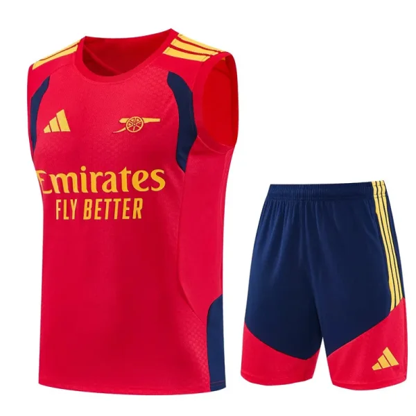 26-27 ARS Red Tank top and shorts suit