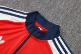 26-27 ARS Red Half Pull Tracksuit #B26071(半拉链)