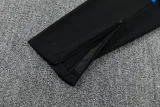 26-27 Man Utd Blue Short shirts and Long trousers Suit (圆领)