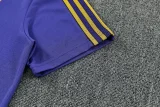 26-27 Man Utd Purple Short shirts and Long trousers Suit (圆领)