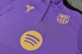 26-27 BAR Purple Half Pull Tracksuit (半拉链)