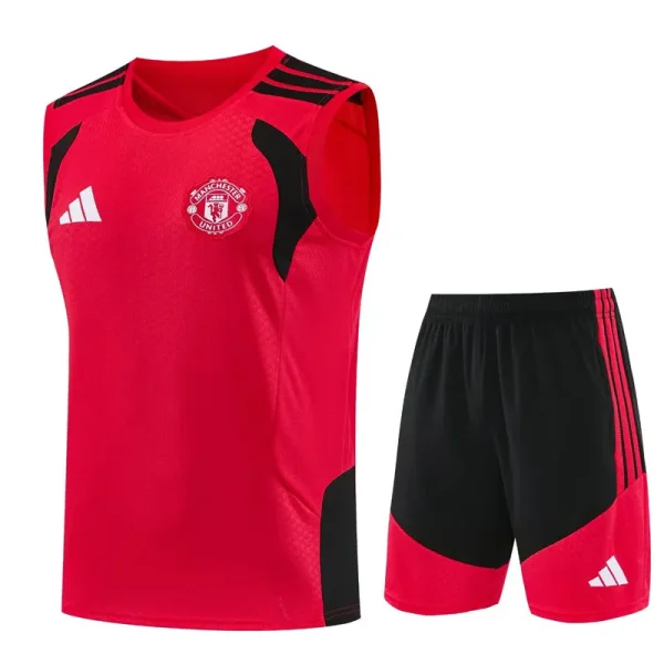 26-27 Man Utd Red Tank top and shorts suit