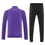 26-27 BAR Purple Half Pull Tracksuit (半拉链)