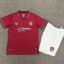 26-27 Burnley Home Kids Soccer Jersey