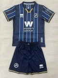 26-27 Millwall FC Home Kids Soccer Jersey