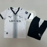 26-27 Derby County Home Kids Soccer Jersey