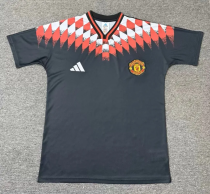 26-27 Man Utd Black Retro Vintage Soccer Jersey