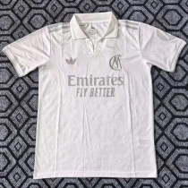 26-27 RMA White 125th Anniversary Fans Soccer Jersey (有领)