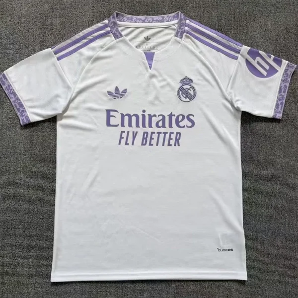 26-27 RMA White Special Edition Fans Training shirts (紫色标)