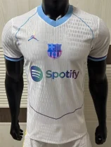 26-27 BAR White Blue Special Edition Player Version Training shirts