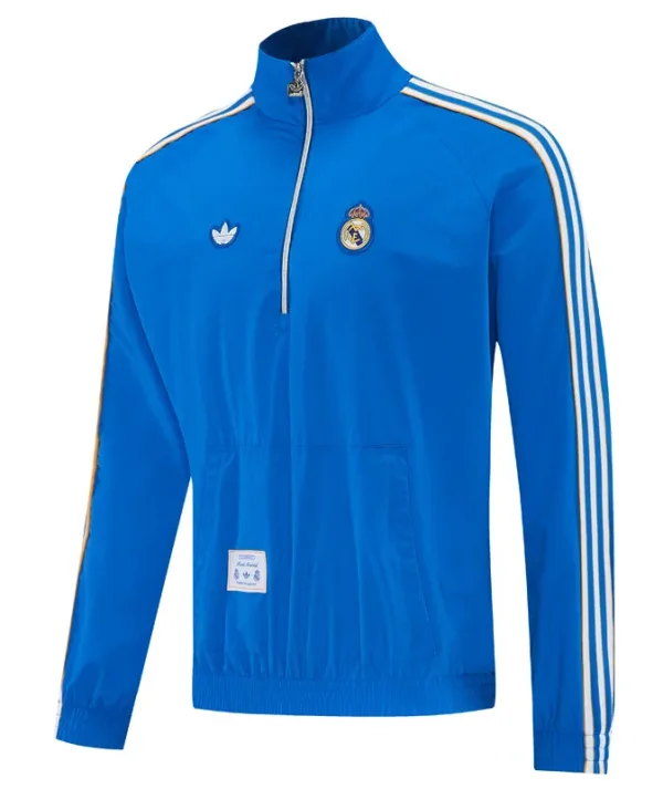 26-27 RMA Fancy blue Half Pull Windbreaker (半拉风衣)