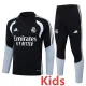 26-27 RMA Black Kids Half Pull Tracksuit #E26017(童装)(半拉链)