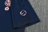26-27 BAR Royal blue Short shirts and Long trousers Suit (圆领)