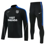 26-27 ATM Black Half Pull Tracksuit (半拉链)